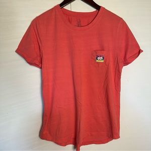 Ivory Ella Coral Pocket Tee